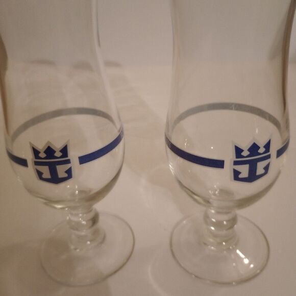 🆕🥂Royal Caribbean Hurricane Cocktail Souvenir Glasses - Picture 3 of 7